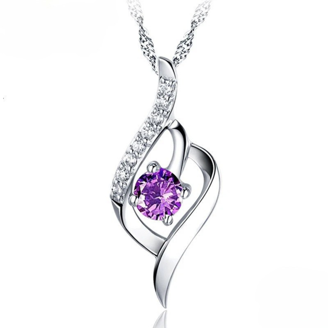 Amethyst Embrace Necklace