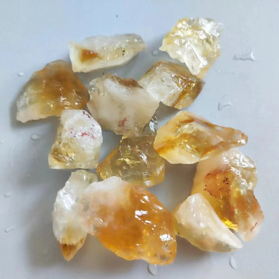 Citrine Raw Crystal Chunks