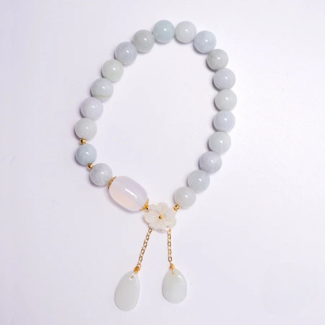 The White Jade Serenity Bracelet