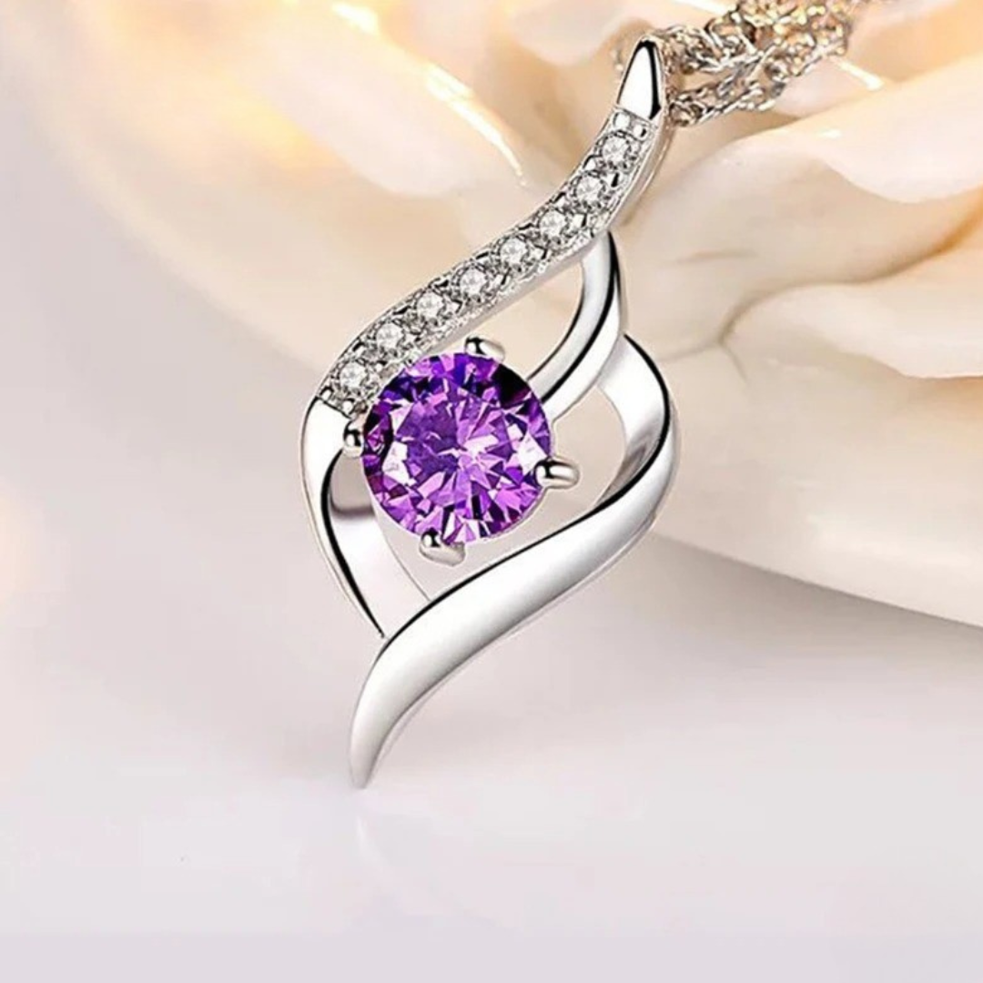 Amethyst Embrace Necklace