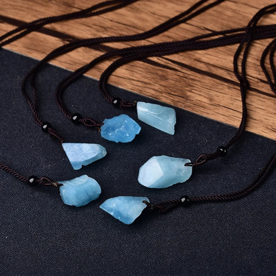 Aquamarine Serenity Necklace