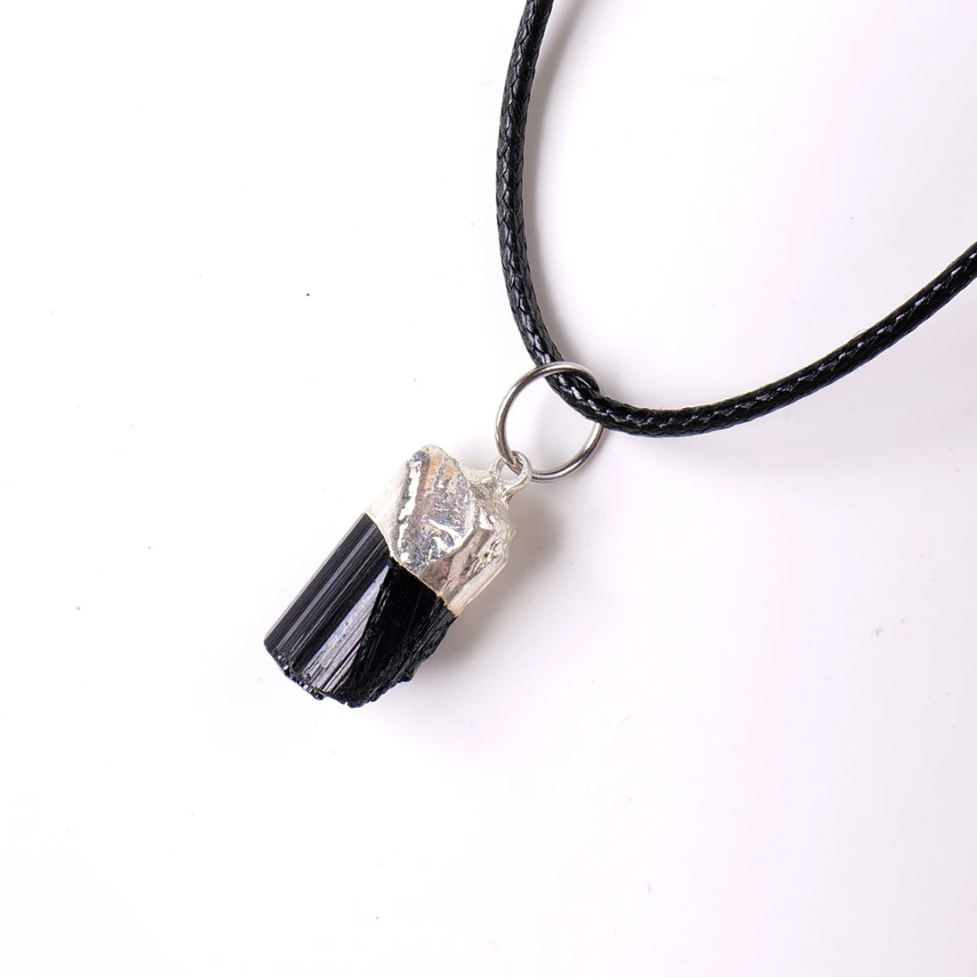 Black Authentic Tourmaline Necklace