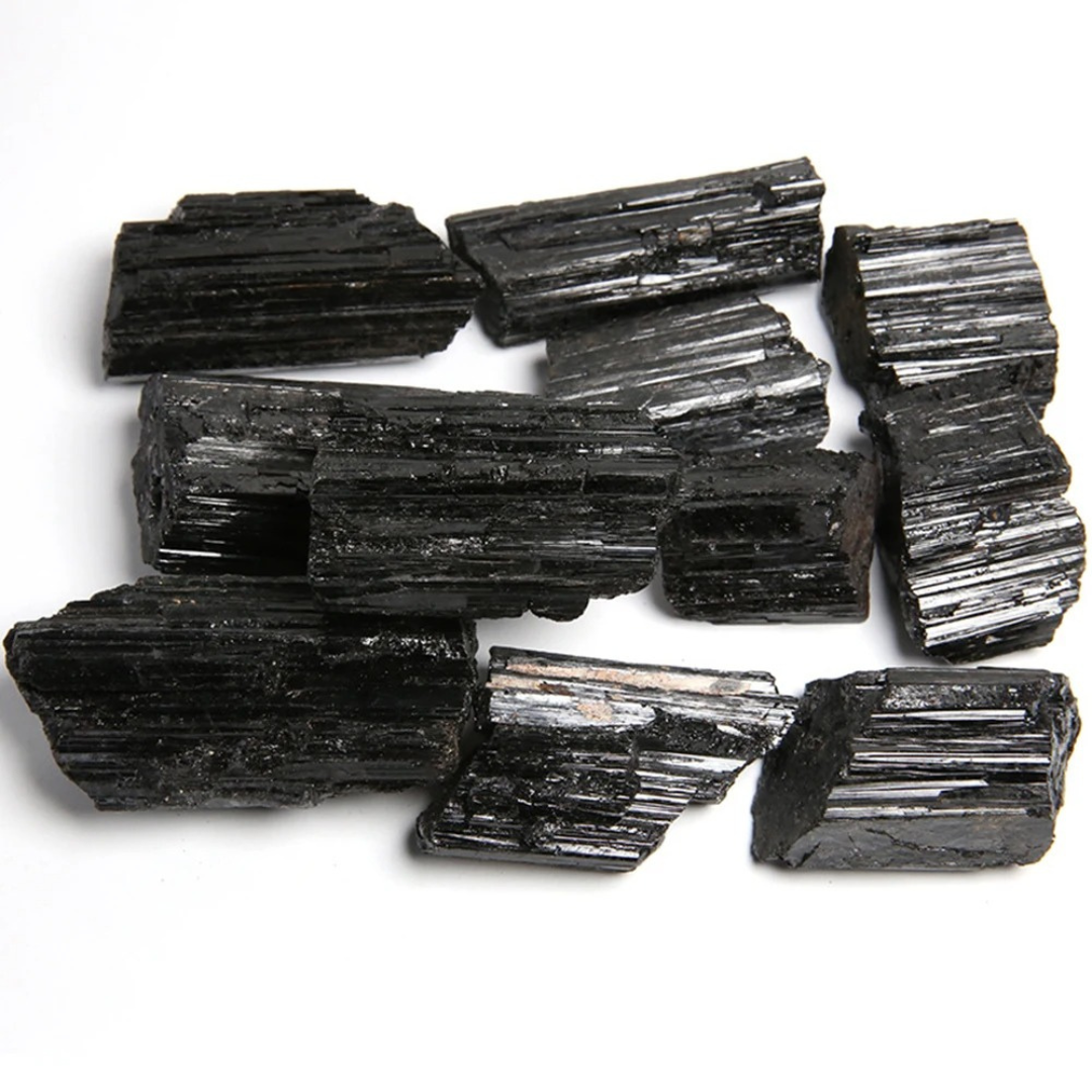 Obsidian Guardian Crystal Tourmaline