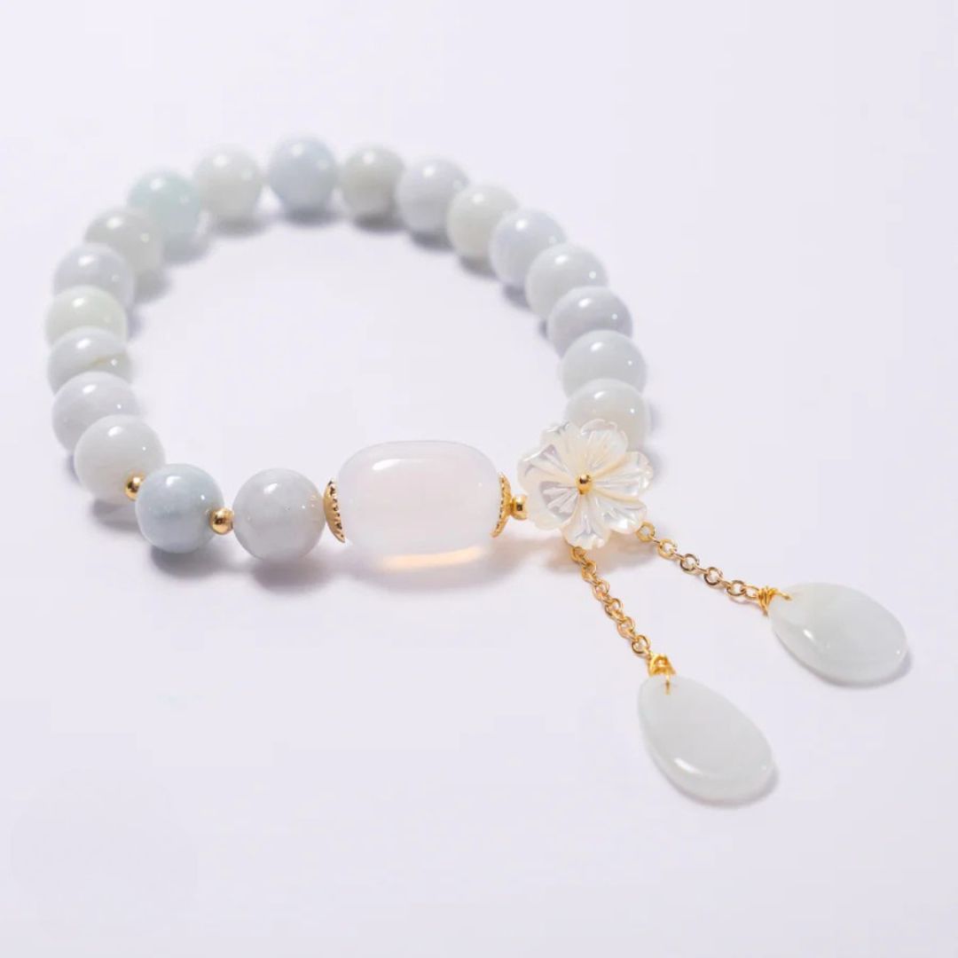 The White Jade Serenity Bracelet