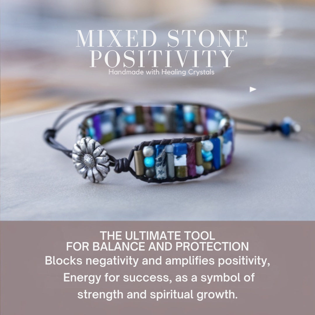 The Mixed Stone Positivity Bracelet