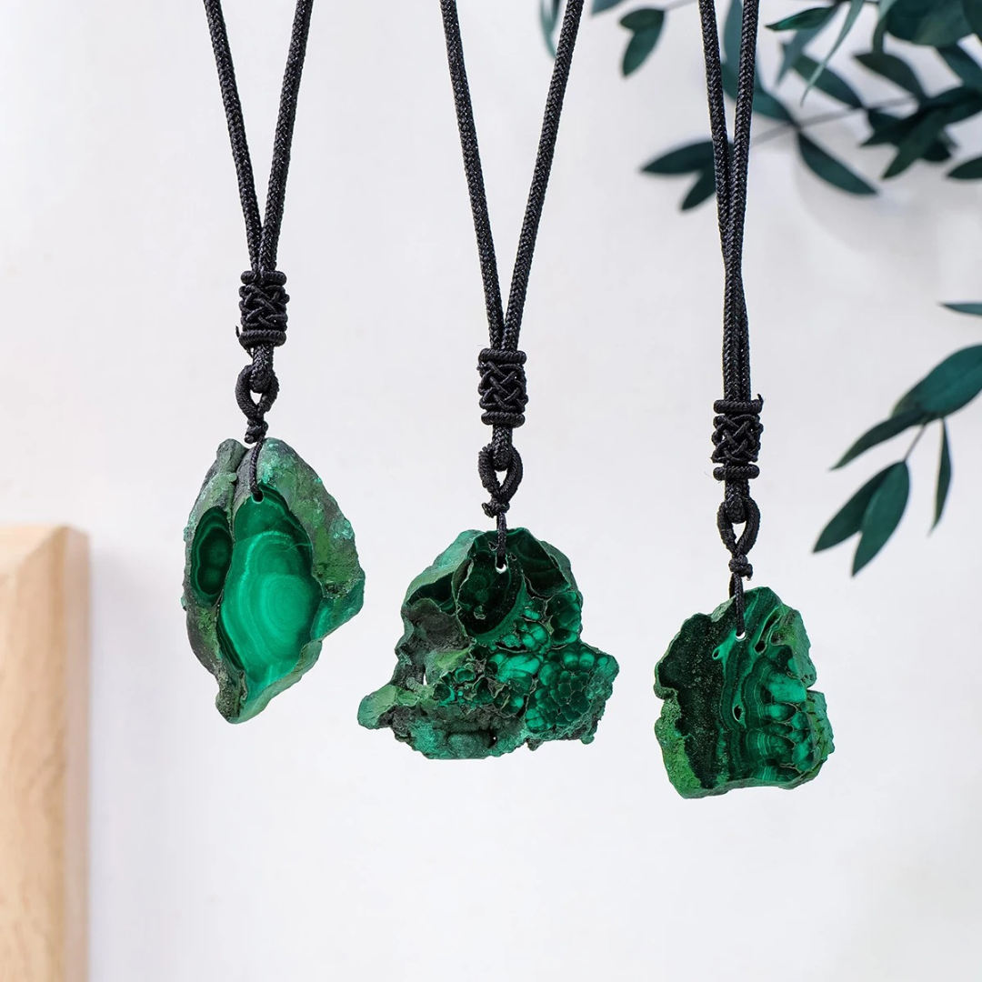 Malachite Natural Stone Necklace