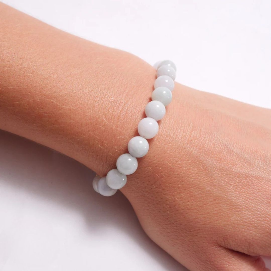 The White Jade Serenity Bracelet