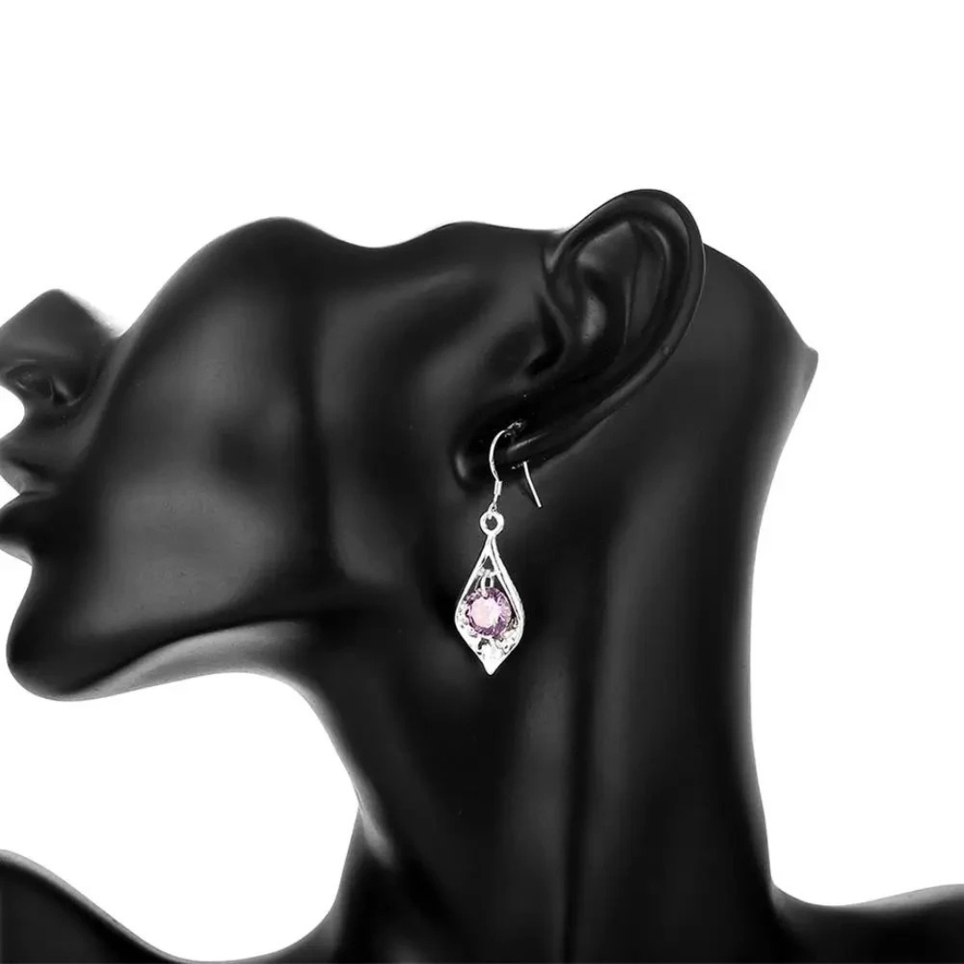 Amethyst Eclipse Earrings