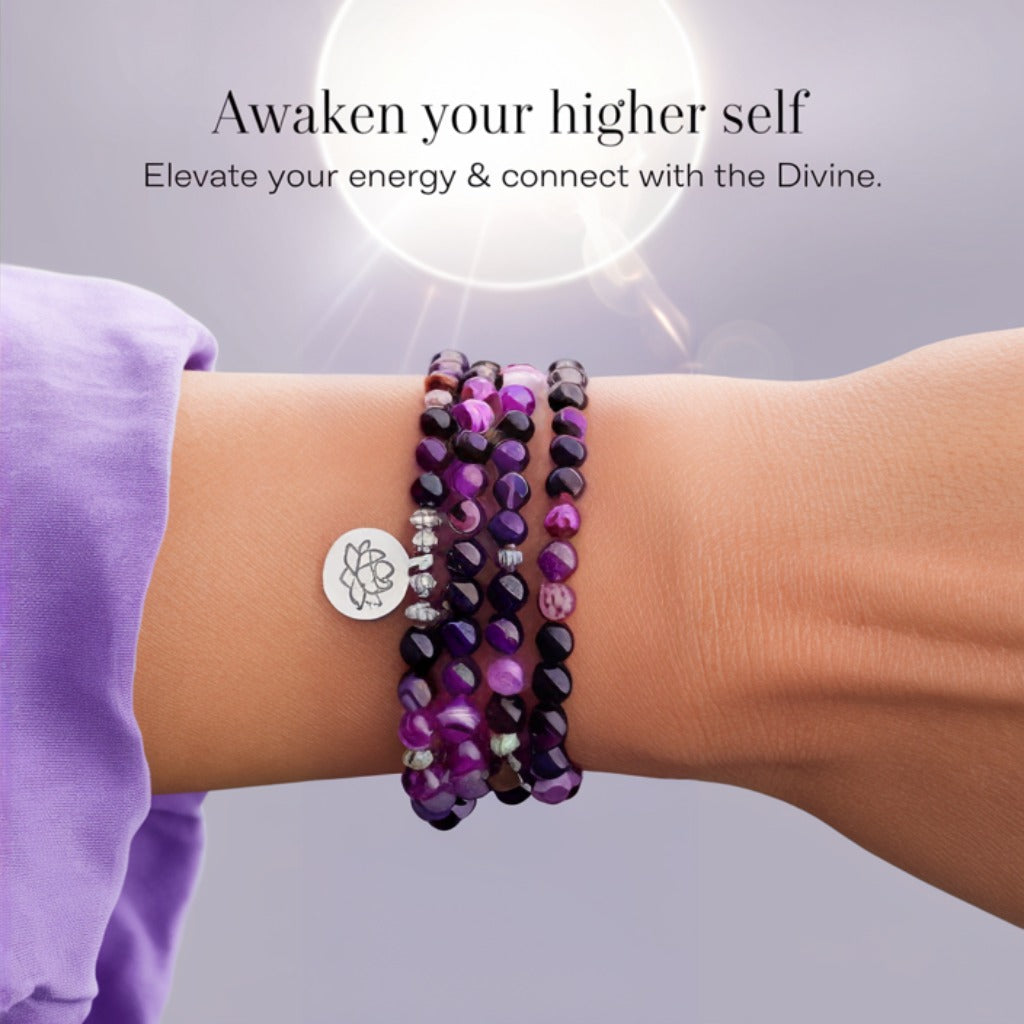 The Crown Chakra Alignment Mala