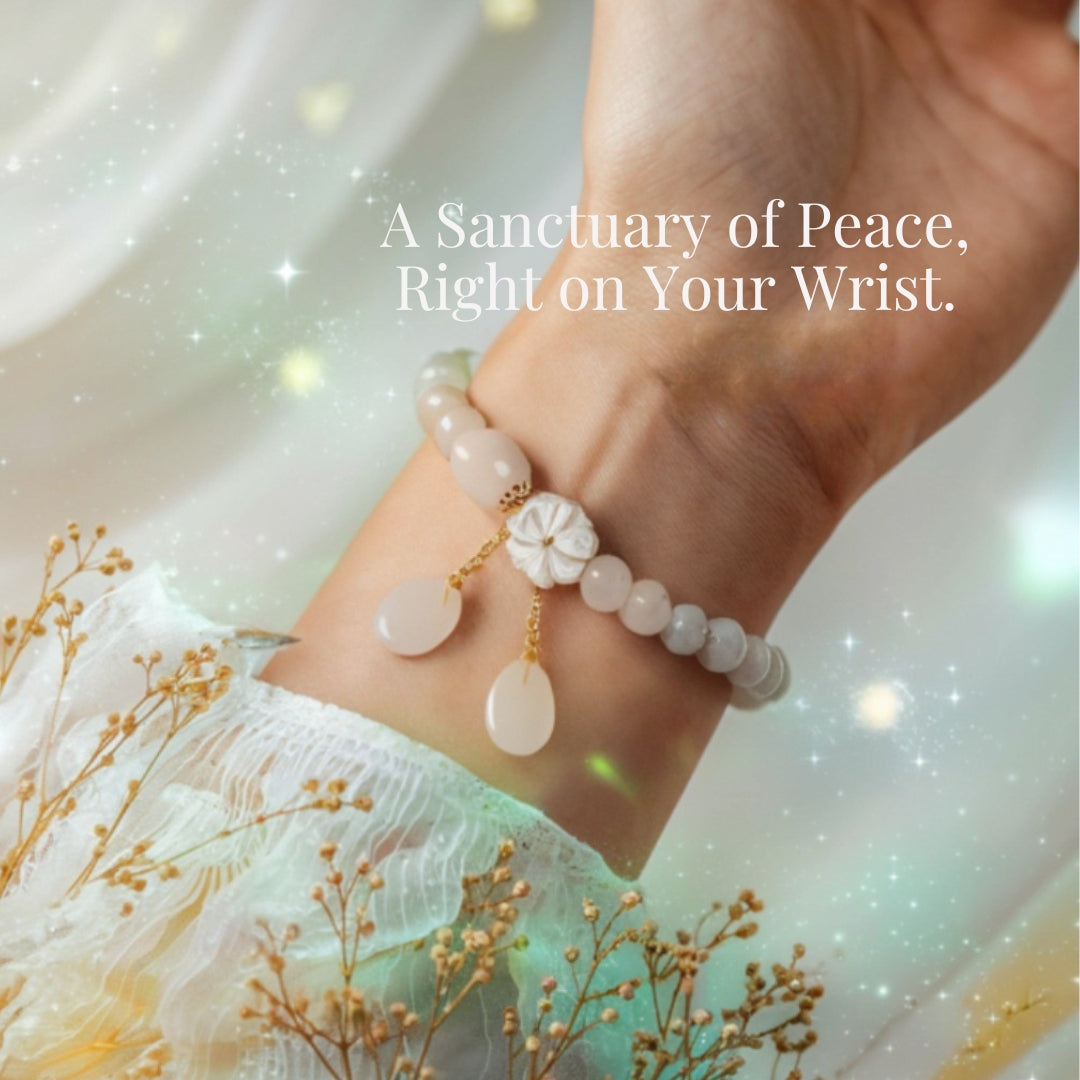 The White Jade Serenity Bracelet