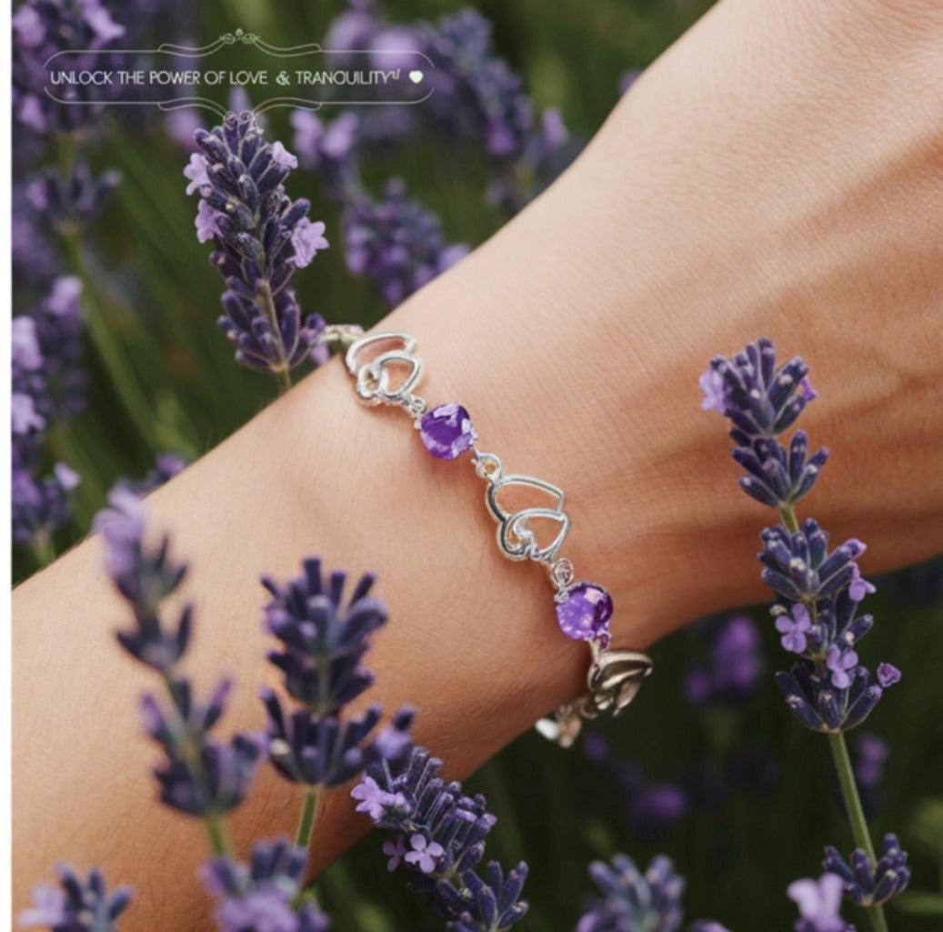 Sweetheart Amethyst Bracelet